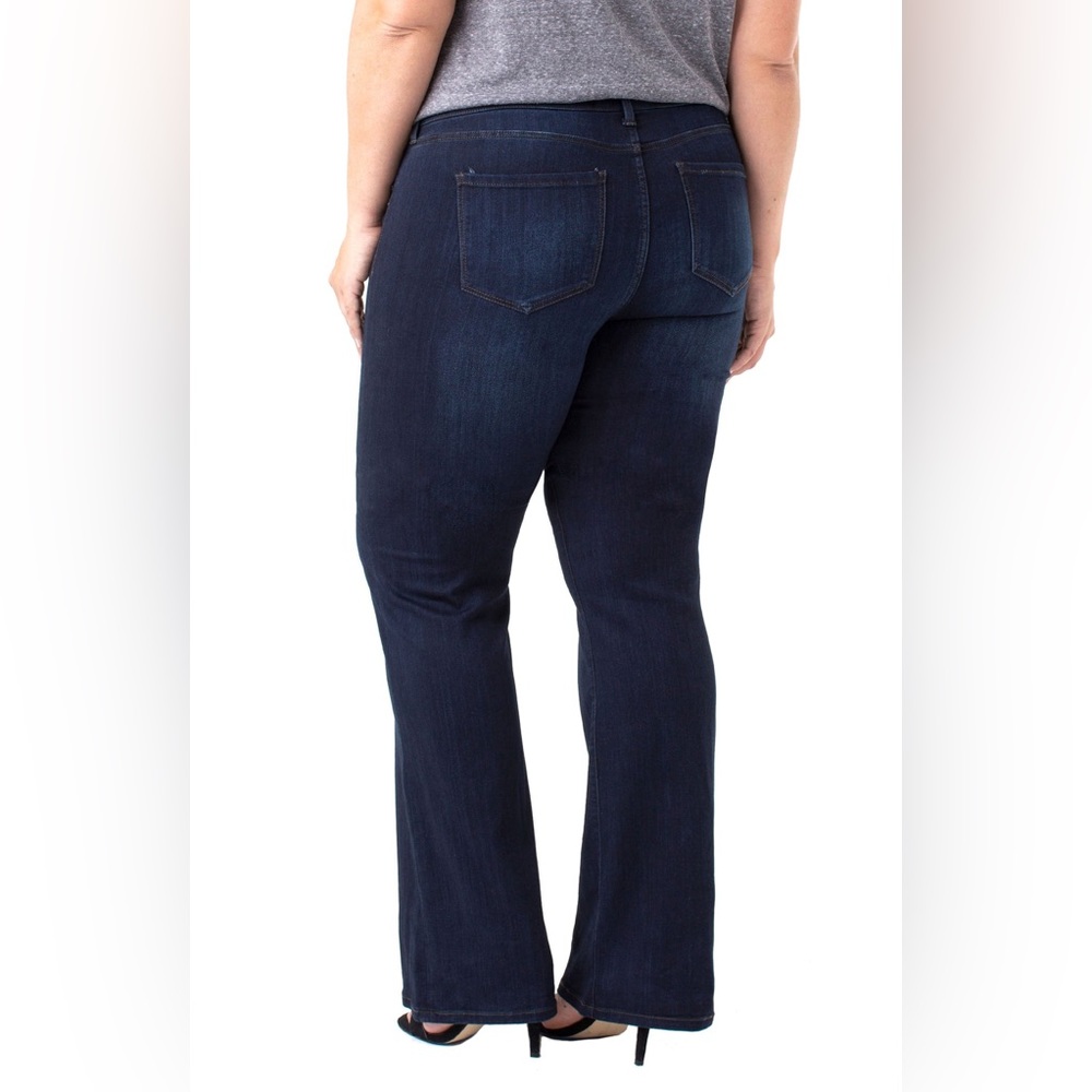 Liverpool Bootcut Jeans Dark Wash 16W